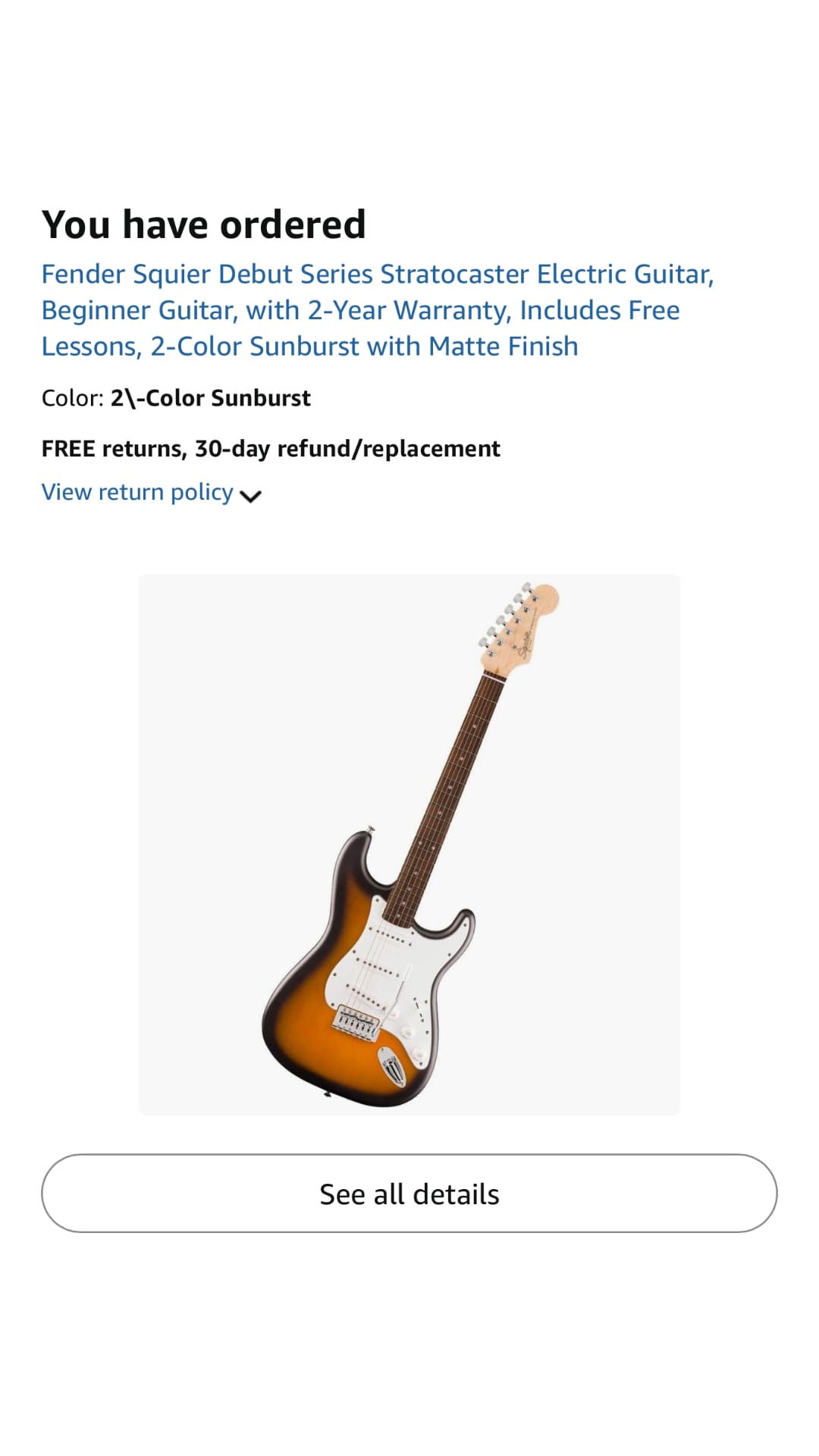 guitar hobby